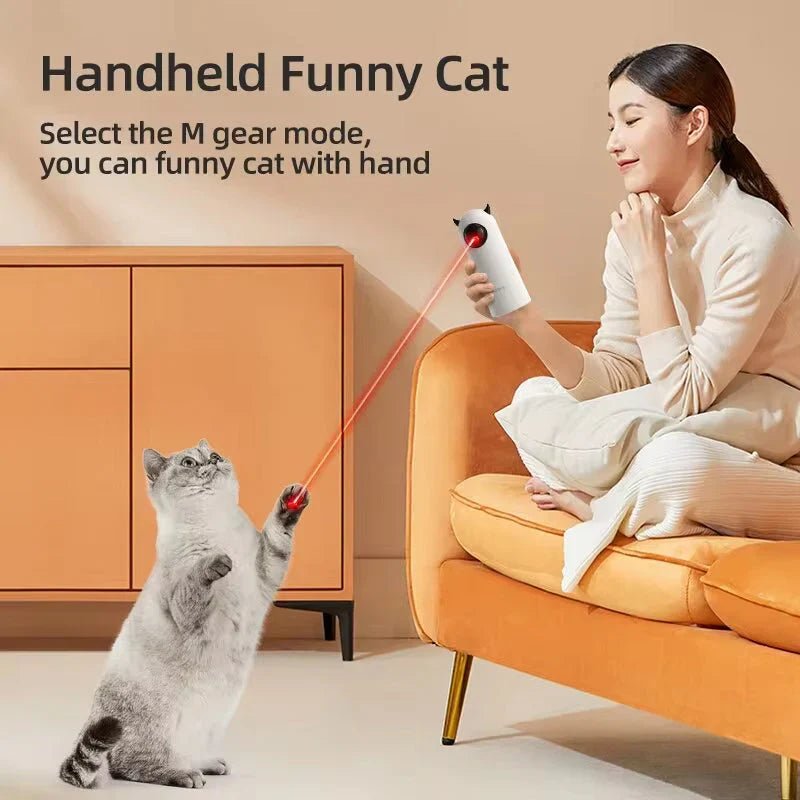 Automatic Cat Toy – Interactive Smart LED Laser - Funsho.store