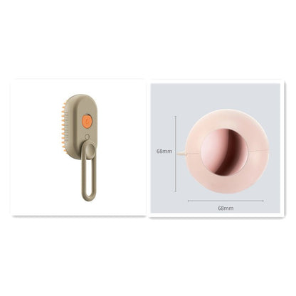 Cat Steam Brush Steamy Dog Brush 3 In 1 Electric Spray Cat Hair Brushes For Massage Pet Grooming Comb Hair Removal Combs Pet Products - Funsho.store