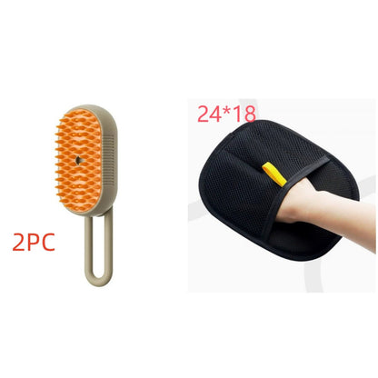 Cat Steam Brush Steamy Dog Brush 3 In 1 Electric Spray Cat Hair Brushes For Massage Pet Grooming Comb Hair Removal Combs Pet Products - Funsho.store