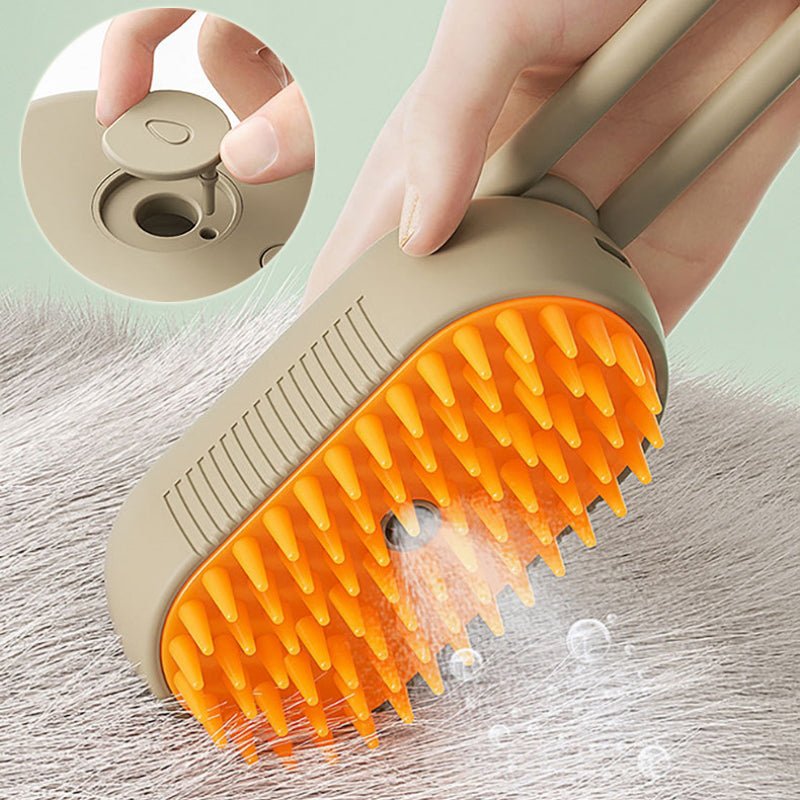 Cat Steam Brush Steamy Dog Brush 3 In 1 Electric Spray Cat Hair Brushes For Massage Pet Grooming Comb Hair Removal Combs Pet Products - Funsho.store