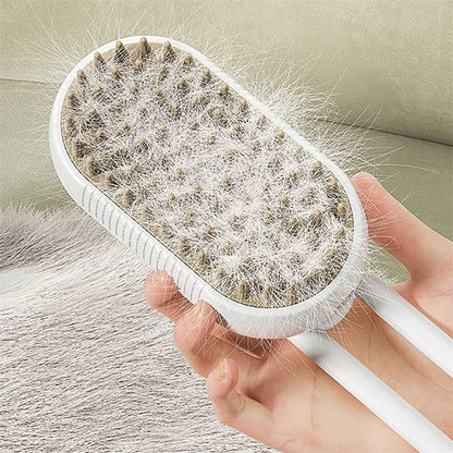 Cat Steam Brush Steamy Dog Brush 3 In 1 Electric Spray Cat Hair Brushes For Massage Pet Grooming Comb Hair Removal Combs Pet Products - Funsho.store