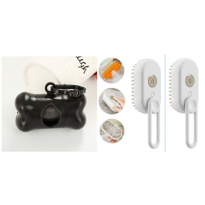 Cat Steam Brush Steamy Dog Brush 3 In 1 Electric Spray Cat Hair Brushes For Massage Pet Grooming Comb Hair Removal Combs Pet Products - Funsho.store