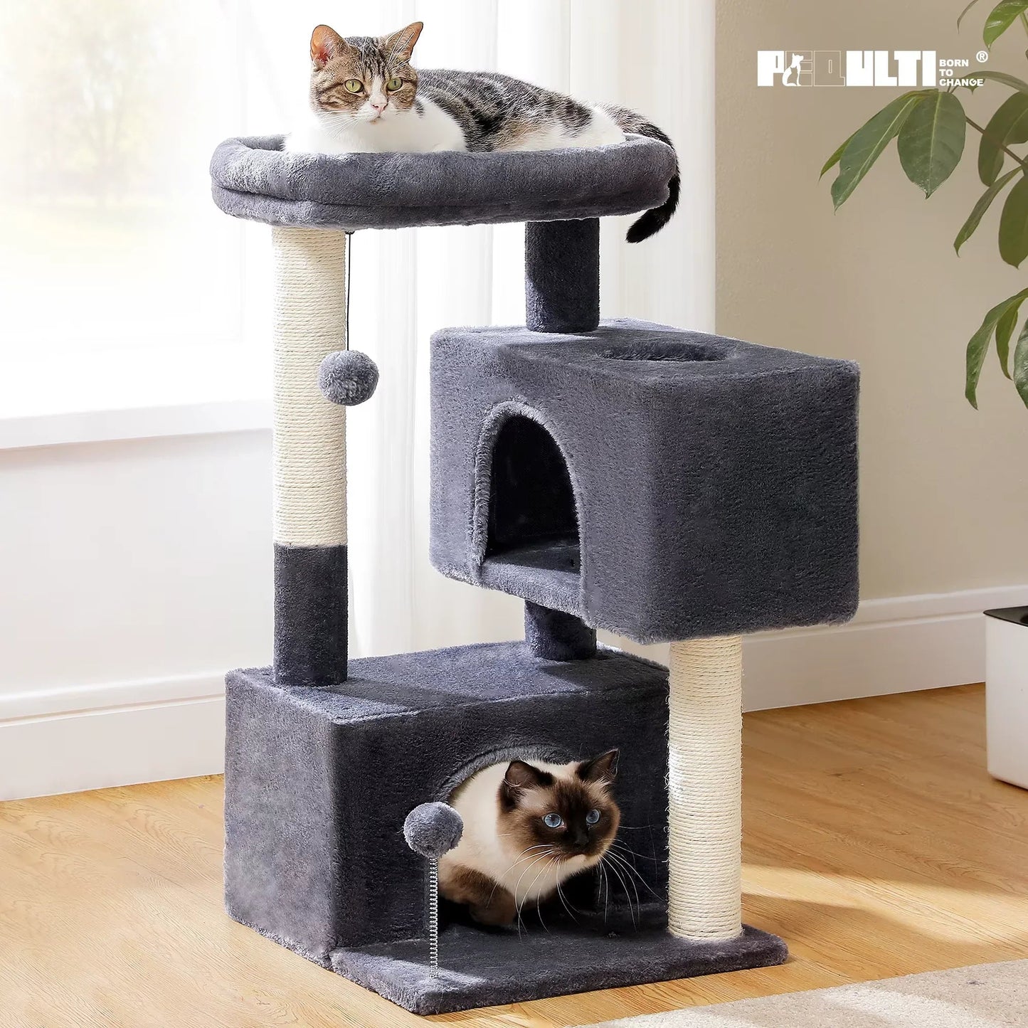 Cat Tree for Large Cats Cat Tower for Indoor - Funsho.store