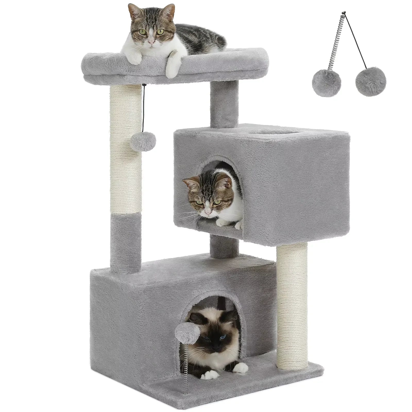 Cat Tree for Large Cats Cat Tower for Indoor - Funsho.store