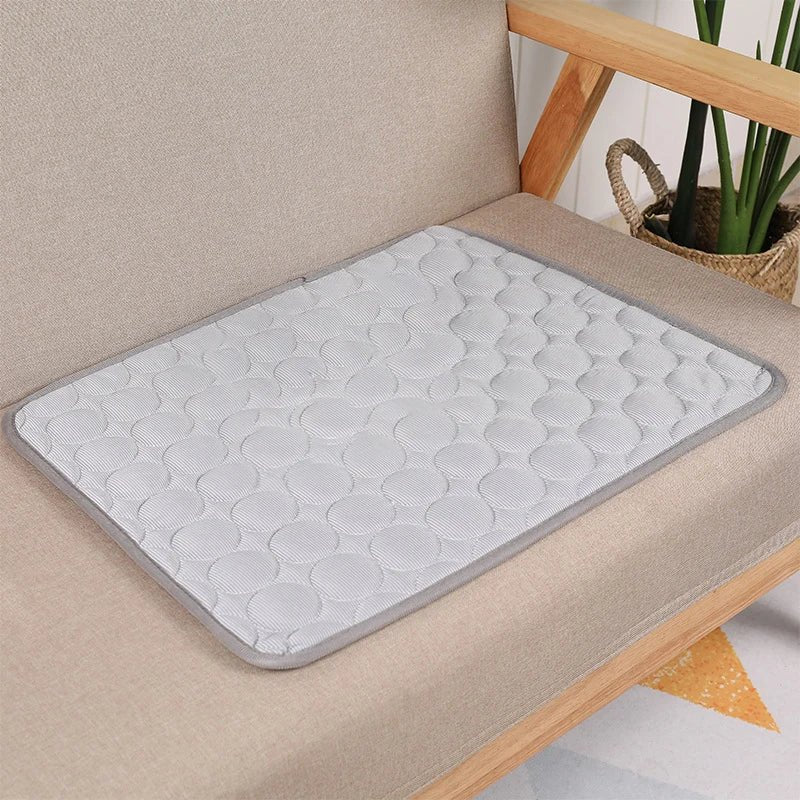 Dog Cooling Mat Extra Large Summer Pet Cold Bed for Small Big Dogs Cat Durable Blanket Sofa Cat Ice Pad Blanket Pet Accessories - Funsho.store