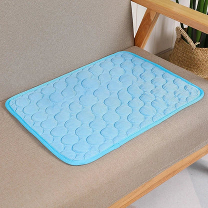 Dog Cooling Mat Extra Large Summer Pet Cold Bed for Small Big Dogs Cat Durable Blanket Sofa Cat Ice Pad Blanket Pet Accessories - Funsho.store