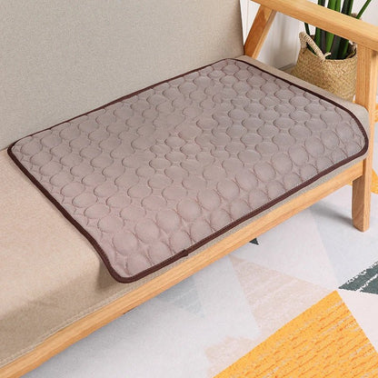 Dog Cooling Mat Extra Large Summer Pet Cold Bed for Small Big Dogs Cat Durable Blanket Sofa Cat Ice Pad Blanket Pet Accessories - Funsho.store