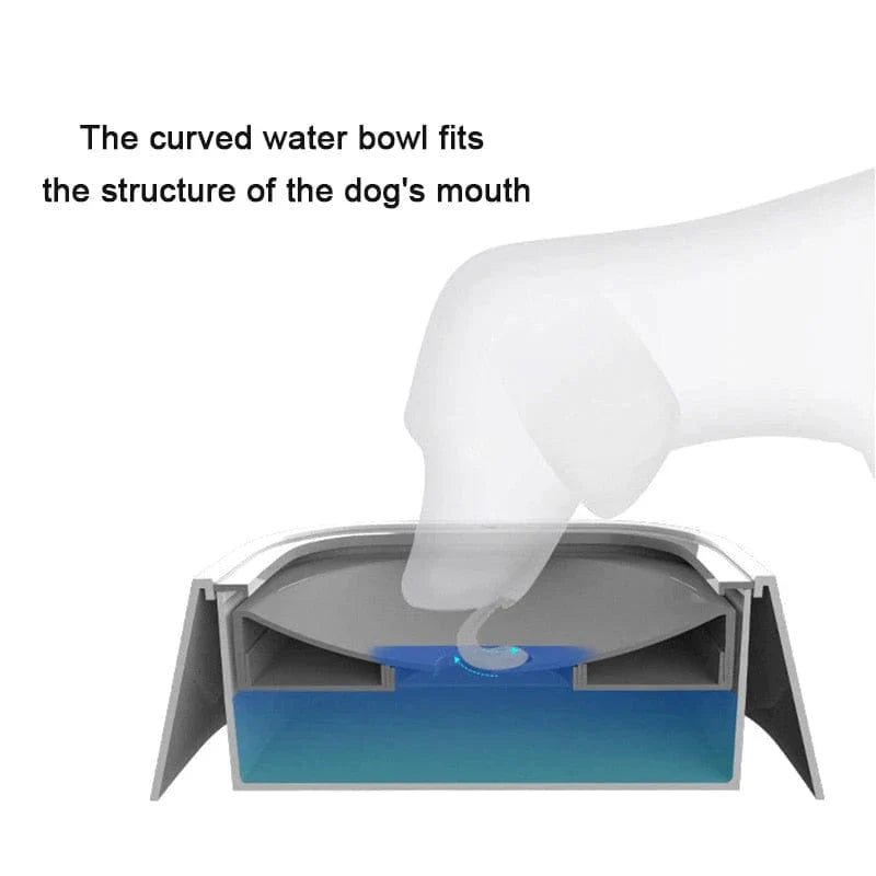 Dog Drinking Water Bowl with Floating Design - Non - Wetting, Non - Skid, Large Capacity - Funsho.store