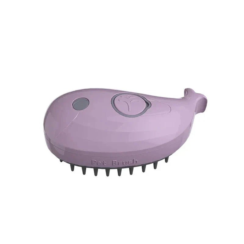 Electric Cat Steam Brush – 3 - In - 1 Pet Grooming Comb with Water Spray for Cats and Dogs, USB Rechargeable - Funsho.store