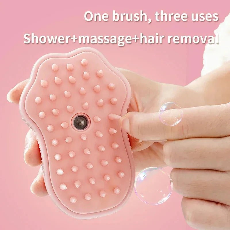 Electric Cat Steam Brush – 3 - In - 1 Pet Grooming Comb with Water Spray for Cats and Dogs, USB Rechargeable - Funsho.store