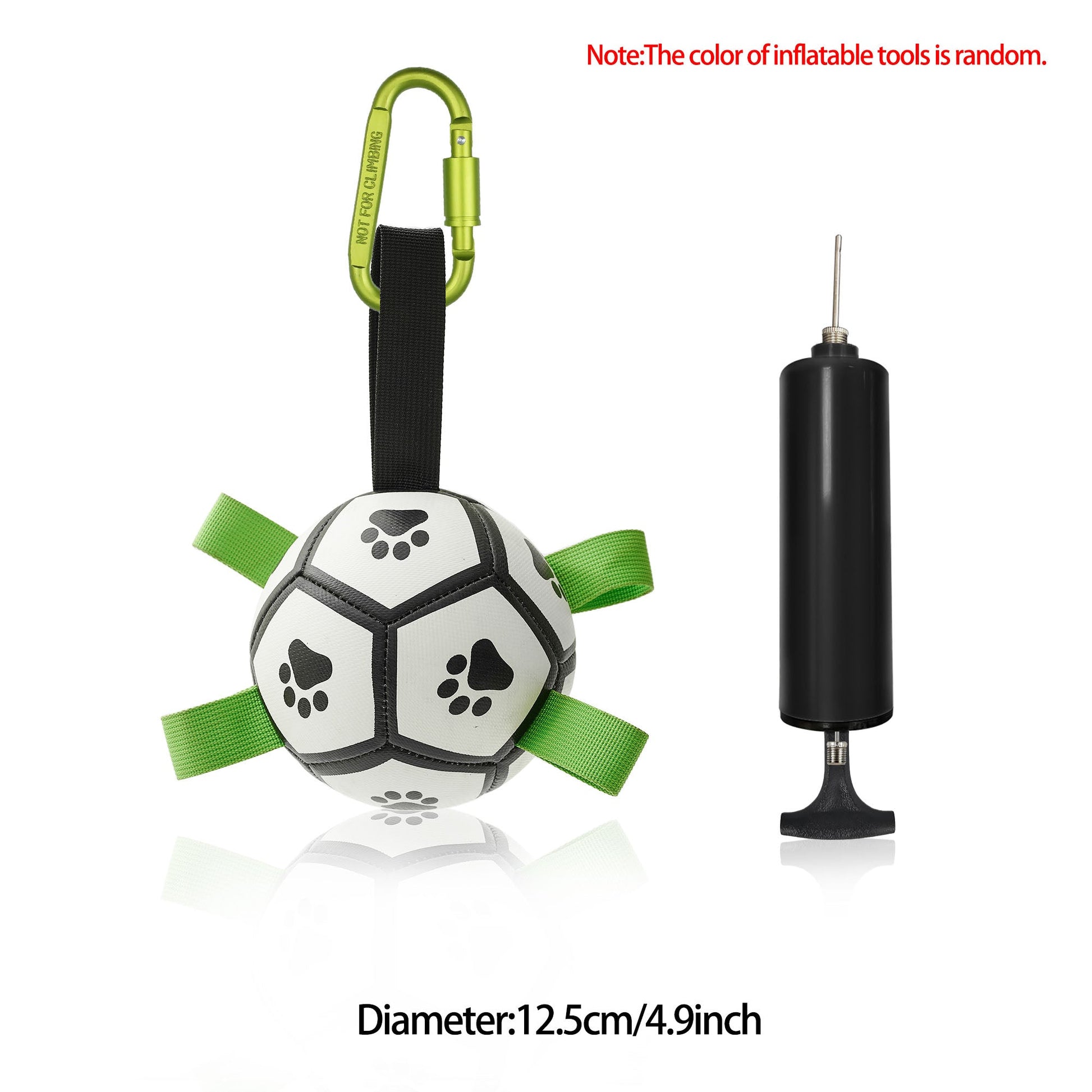 Interactive Dog Football Toy Soccer Ball Inflated Training Toy For Dogs Outdoor Border Collie Balls For Large Dogs Pet Supplies - Funsho.store