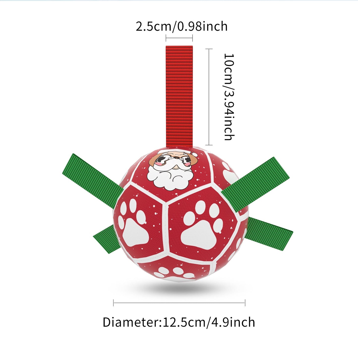 Interactive Dog Football Toy Soccer Ball Inflated Training Toy For Dogs Outdoor Border Collie Balls For Large Dogs Pet Supplies - Funsho.store