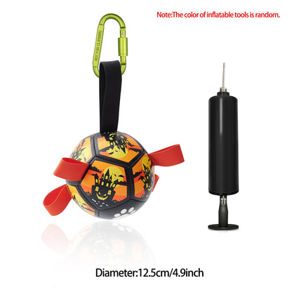 Interactive Dog Football Toy Soccer Ball Inflated Training Toy For Dogs Outdoor Border Collie Balls For Large Dogs Pet Supplies - Funsho.store