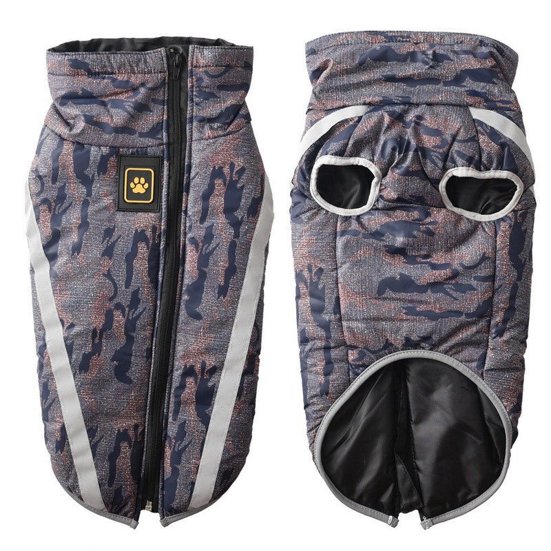 New big dog reflective jacket - Funsho.store