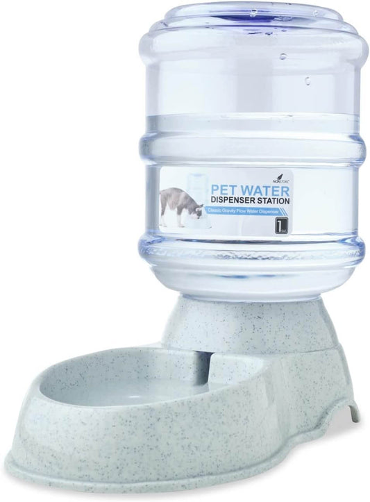 NOA Automatic Pet Water Dispenser | 3.8 L Cat and Dog Gravity Feeder, Waterer Dispenser Station, Automatic Water Station, Cat and Dog Water Bowl - Funsho.store