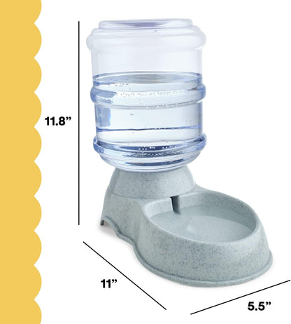 NOA Automatic Pet Water Dispenser | 3.8 L Cat and Dog Gravity Feeder, Waterer Dispenser Station, Automatic Water Station, Cat and Dog Water Bowl - Funsho.store