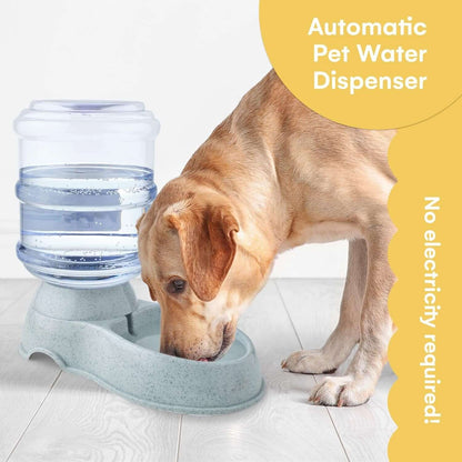 NOA Automatic Pet Water Dispenser | 3.8 L Cat and Dog Gravity Feeder, Waterer Dispenser Station, Automatic Water Station, Cat and Dog Water Bowl - Funsho.store