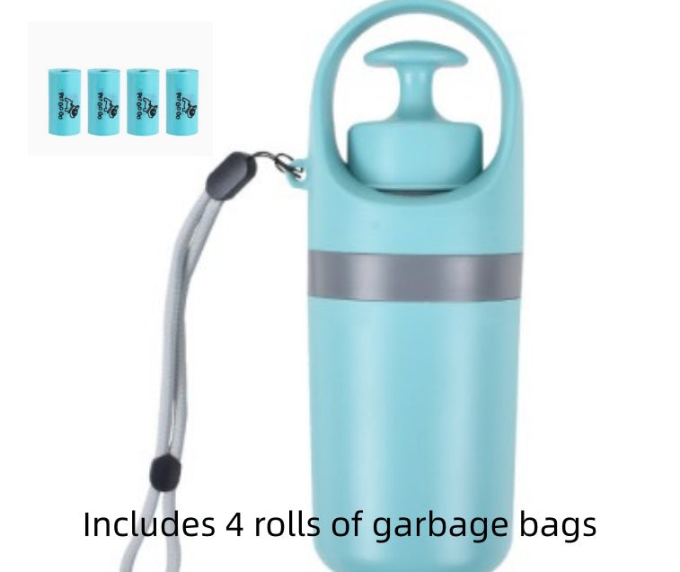 Portable Lightweight Dog Pooper Scooper With Built - in Poop Bag Dispenser Eight - claw Shovel For Pet Toilet Picker Pet Products - Funsho.store