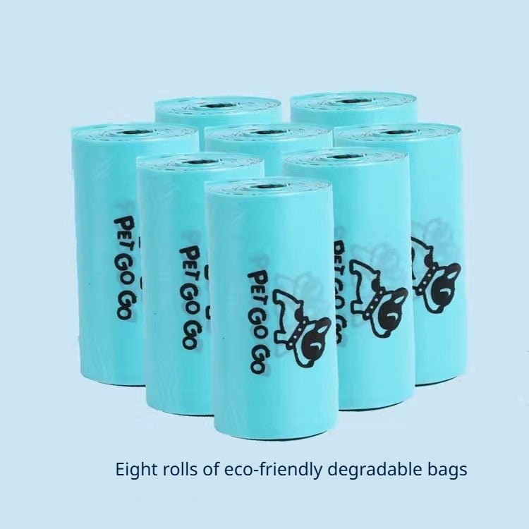 Portable Lightweight Dog Pooper Scooper With Built - in Poop Bag Dispenser Eight - claw Shovel For Pet Toilet Picker Pet Products - Funsho.store