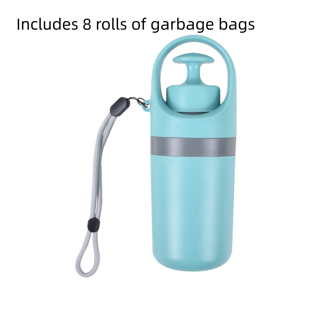 Portable Lightweight Dog Pooper Scooper With Built - in Poop Bag Dispenser Eight - claw Shovel For Pet Toilet Picker Pet Products - Funsho.store