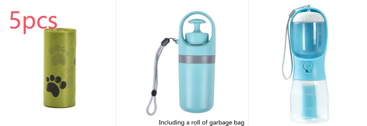 Portable Lightweight Dog Pooper Scooper With Built - in Poop Bag Dispenser Eight - claw Shovel For Pet Toilet Picker Pet Products - Funsho.store