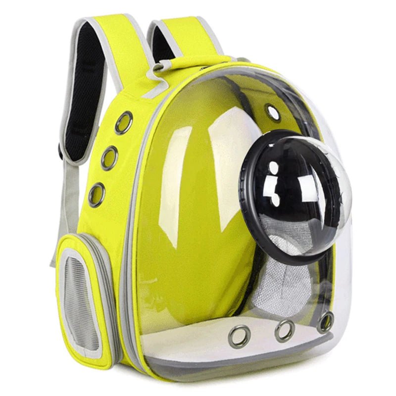 Transparent Cat Carrying Bags Space Breathable Pet Backpack Portable Puppy Dog Backpack Transport Carrier Space Capsule Bag Pets - Funsho.store