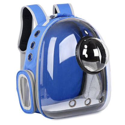 Transparent Cat Carrying Bags Space Breathable Pet Backpack Portable Puppy Dog Backpack Transport Carrier Space Capsule Bag Pets - Funsho.store